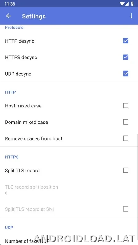 ByeByeDPI скриншот 5