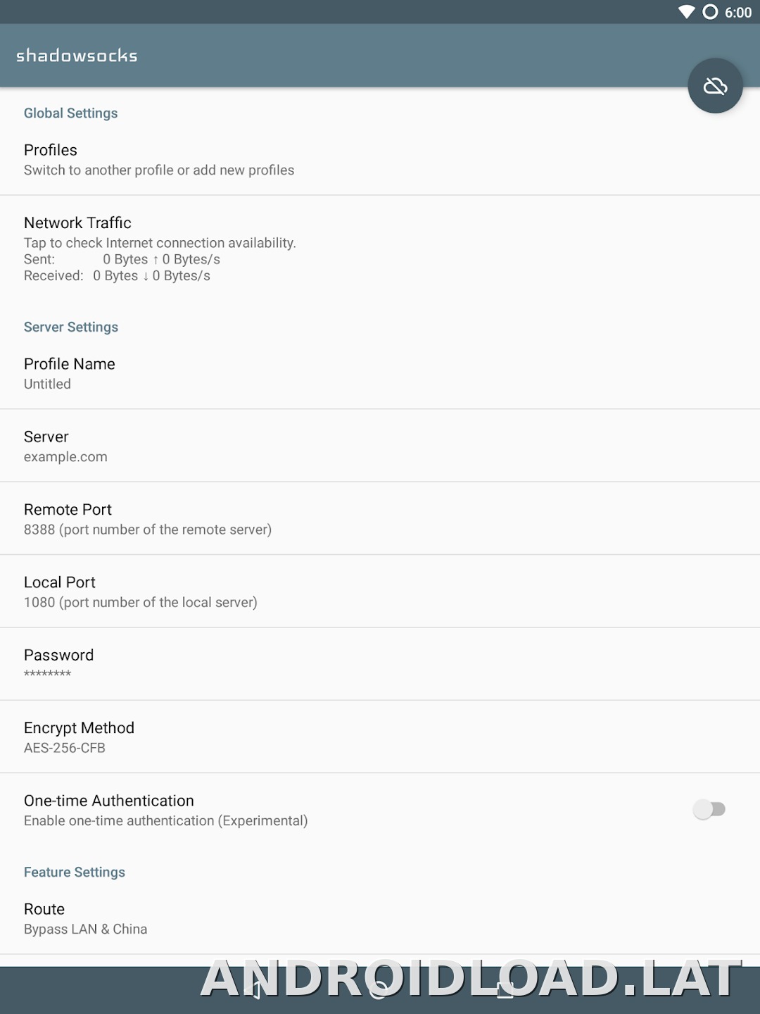 Shadowsocks скриншот 5